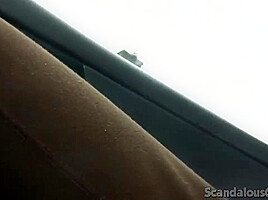 Naughty brunette teen 18+ masturbates