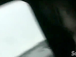 Naughty brunette teen 18+ masturbates