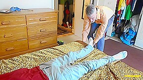 Navel Tickling Interrogation - Jeff Drizzle & Richard Lennox
