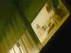 Neighbor putting on shirt 2