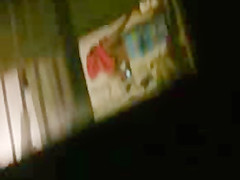 Neighbor putting on shirt 2
