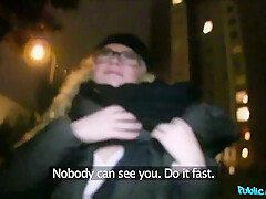 Nervous Blond Nerd Loves To Make Love