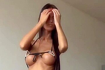 Nessa Photoshooting for Pearl Bikini by Troc