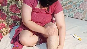 Netu Is Massaging On Her Body