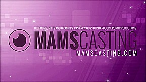 New Assistent Mona Helps Casting a Cock - Mamscasting