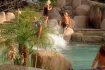 Newly married pair attends a swingers party