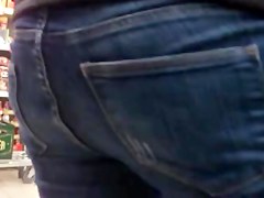 Nice big asses on a street candid video