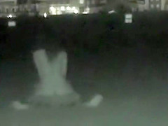 Night vision camera caught this sex