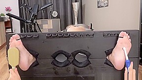 Nika tickled to orgasm by Antonia Sainz ana Rene