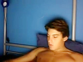 (No2) Italian Very Cute Boy With Huge Cock 1st Time On Cam