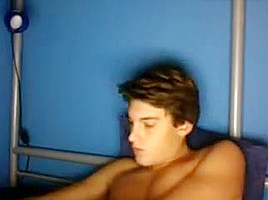 (No2) Italian Very Cute Boy With Huge Cock 1st Time On Cam