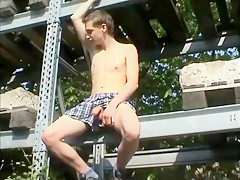 Norbert Piss And Cum Outdoor