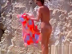 Nude Beach - Hot Big Boob Blond