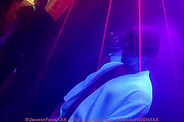 Nude Body Paint Show For An Audience