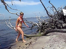 Nudist Gets Fucked By Creep
