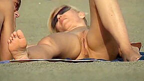 Nudist beach shaved college girl