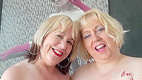 OLDNANNY Mature Lesbians And teens 18+ With Big Dildos