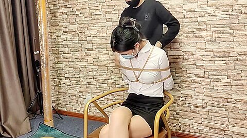 Office Lady Boune On Chair