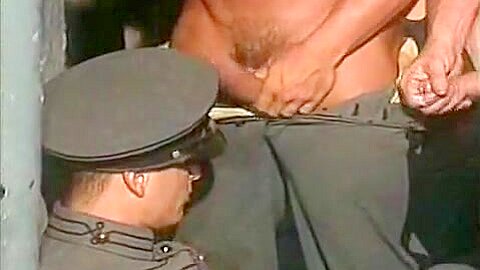 Office & guards cumshots