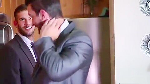Office twinks suck dicks and fucks anal
