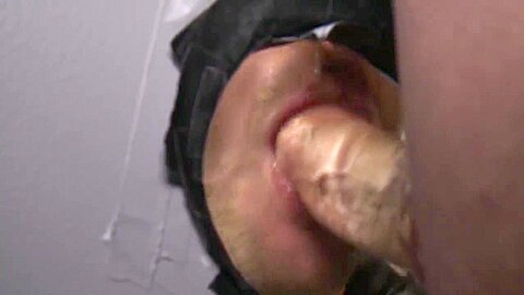 Old School Toilet Glory Hole Of Two Old Friends