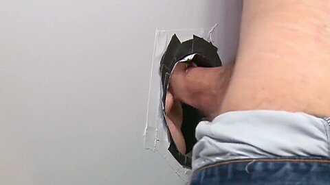 Old School Toilet Glory Hole Of Two Old Friends