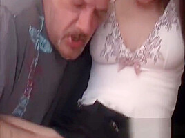 Old pervert fisting her ruined teen 18+ pussy