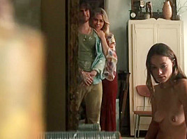 Olivia Wilde Naked in Vinyl