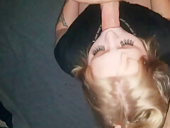 On My Knees For A Deep Throat Fuck