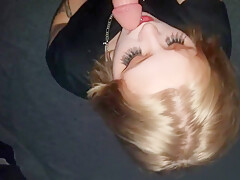 On My Knees For A Deep Throat Fuck