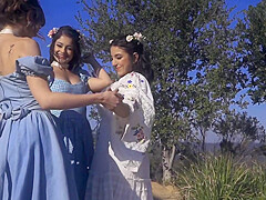 Once Upon A Time Riley Ryan And Lena Had A Threesome In The Park