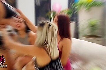 Orgia Lesbica Ft Gamora Celeste Alba With Linda Clauss, Ann Rides And Kylei Ellish