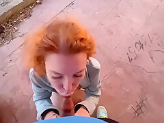 Outdoor Blowjob At Sunset