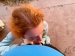 Outdoor Blowjob At Sunset