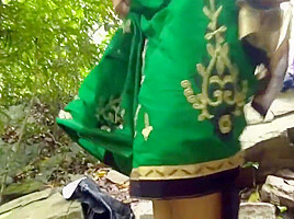 Outdoor Risky Public Fucking With My Horny Maid