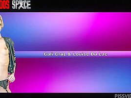 PART NВ°1: CALI CRUZ & LOUISE DU LAC HAVE FUN AND GET HOT AT KOKINOOS SPACE - PissVids