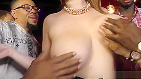 PAWG Alex Chance gets anal sex gangbang with blacks