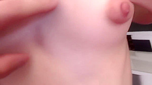 POV realtor cocksucking after masturbating