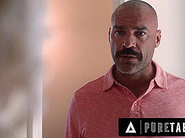 PURE TABOO Strict Stepdad Tries To Teach Slutty Stepdaughter Khloe Kingsley A Lesson