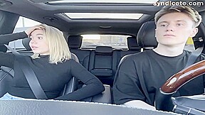 Paid For A Taxi With A Blowjob In The Car Outdoor
