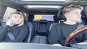 Paid For A Taxi With A Blowjob In The Car Outdoor