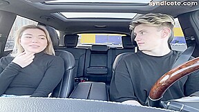 Paid For A Taxi With A Blowjob In The Car Outdoor