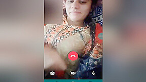 Paki Girl Showing Her Ass And Boobs On Vc 1
