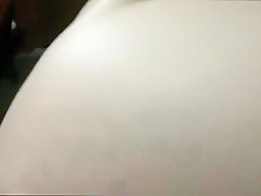 Pale Skinny Eighteen Year Old Girl Drips Creampie from Fat Pussy POV