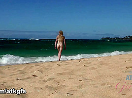 Paris White in Virtual Vacation Movie - ATKGirlfriends