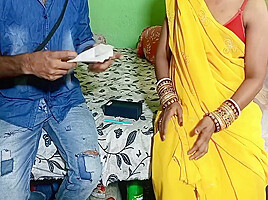Pati Fauj Me Mauj Me - Postman Ke Sath Chudai 12 Min