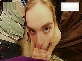 PavlovsWhore Public Oral and Cumwalk at the Mall