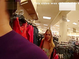 PavlovsWhore Public Oral and Cumwalk at the Mall
