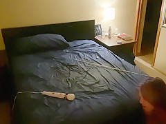 Pawg Takes Butt Plug With Hitachi And Caned