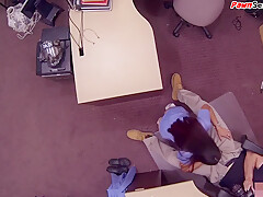 Pawn Asian Nurse Fucked And Facialized In Office After Bj